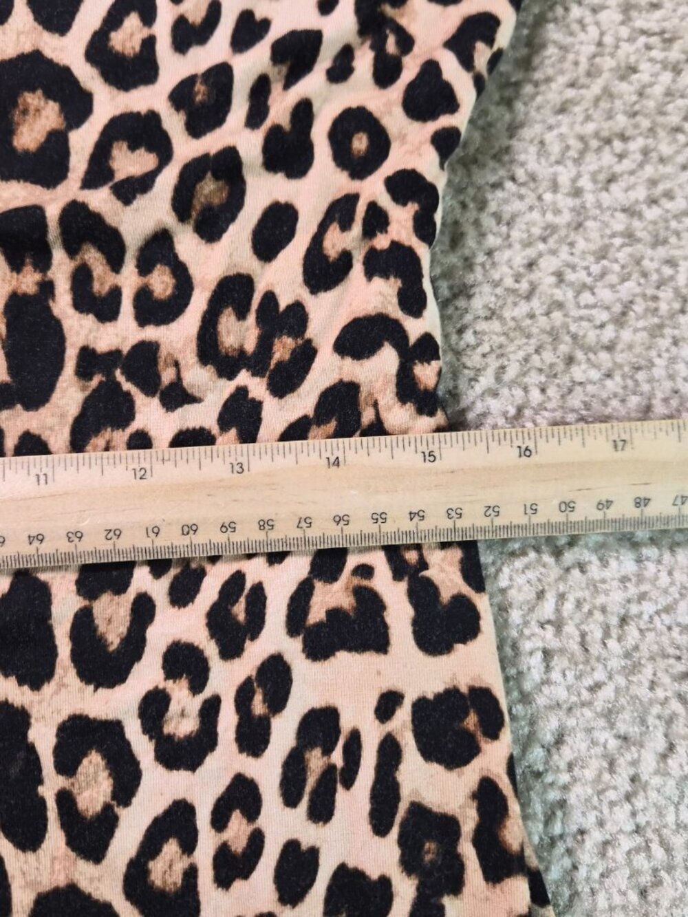 Good American Dress Caramel Leopard Print Long Sleeve Maxi Size XL Stretch G449 - Picture 8 of 11